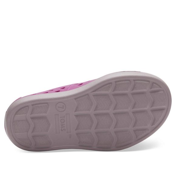 NEW TOMS Kid Infant Baby Romper Rose Slip On Perforated Water Friendly Shoe - Picture 5 of 5